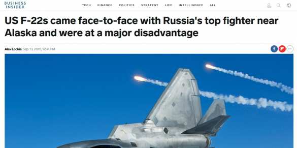 «Слеп и беззащитен»: в США рассказали, чем их F-22 Raptor уступает русскому Су-35  | Русская весна