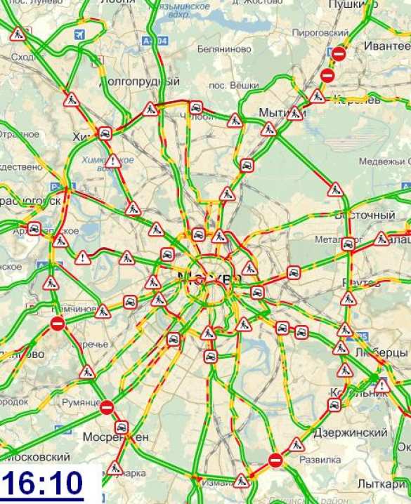 ВАЖНО: Попытка заблокировать движение по МКАД не удалась (КАРТА, ФОТО) | Русская весна