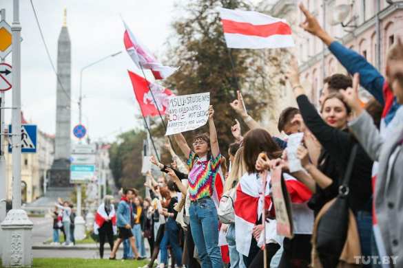 Минск: Начались массовые задержания студентов, которые сегодня вышли на улицы (+ФОТО, ВИДЕО) | Русская весна