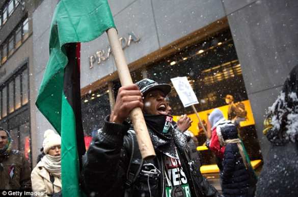 Неделя протестов против Трампа стартовала в США (+ФОТО, ВИДЕО) | Русская весна