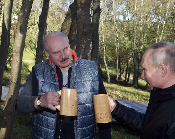 Лукашенко показал Путину малую родину (ФОТО, ВИДЕО) | Русская весна