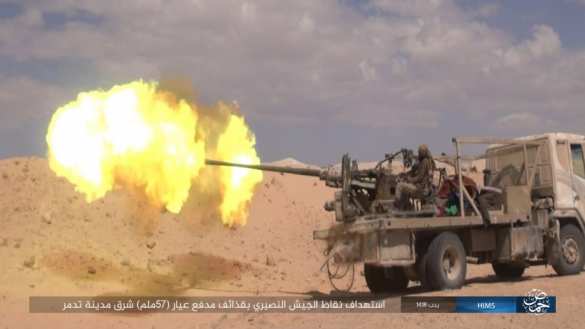 Боевые вертолеты ВКС РФ и Армия Сирии гонят ИГИЛ все дальше от Пальмиры (ФОТО, ВИДЕО) | Русская весна