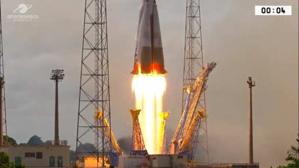 Российский «Союз» с британскими спутниками стартовал с космодрома в Южной Америке (ФОТО, ВИДЕО) | Русская весна