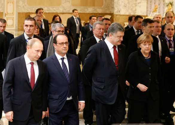 Итоги переговоров «нормандской четверки». Реакция российских политиков (ФОТОРЕПОРТАЖ) | Русская весна