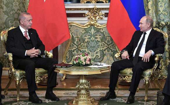 «Есть вопросы»: Путин не договорился с Эрдоганом о цене на российский газ (ФОТО) | Русская весна
