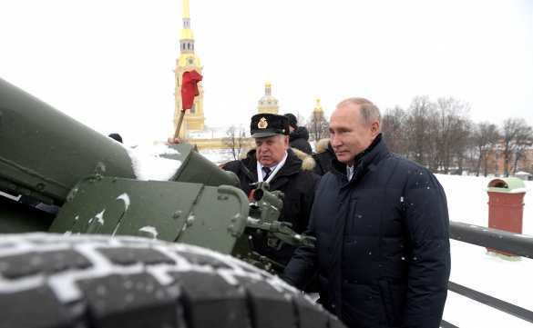 «Я получил звание лейтенанта как артиллерист», — Путин (ФОТО, ВИДЕО) | Русская весна