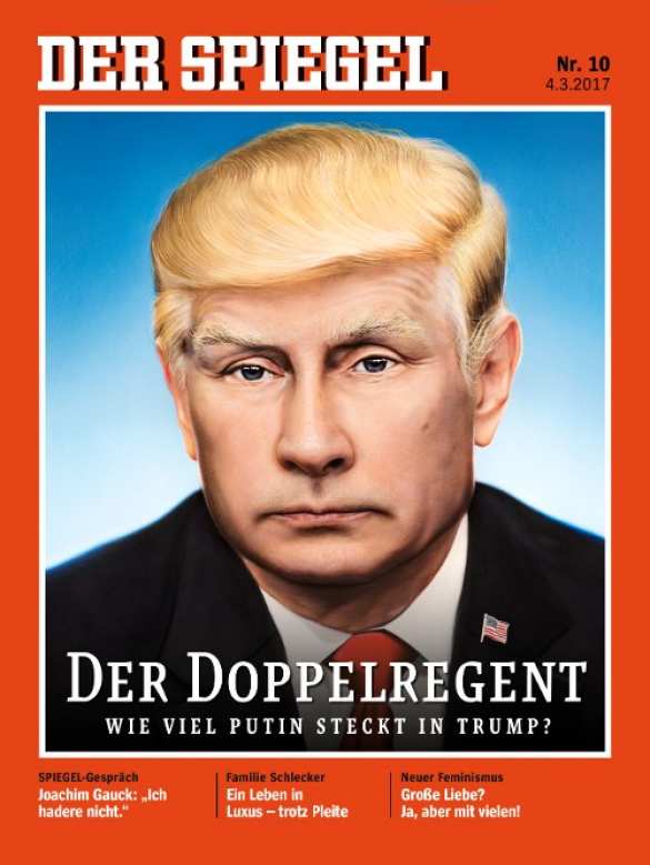 Spiegel поместил на обложку Трампа с лицом Путина (ФОТО) | Русская весна
