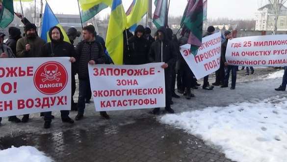 В Запорожье бывшие правосеки подались в «защитники природы» (фото, видео) | Русская весна