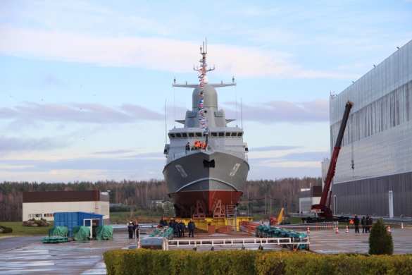 Ракетная «Буря»: корабль нового поколения спущен на воду в Петербурге (ФОТО) | Русская весна
