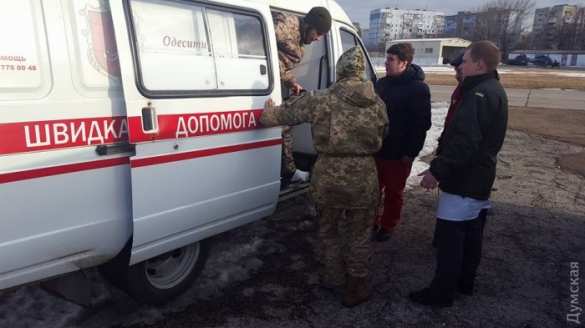 В Одессу доставили раненых украинских военных (ФОТО) | Русская весна