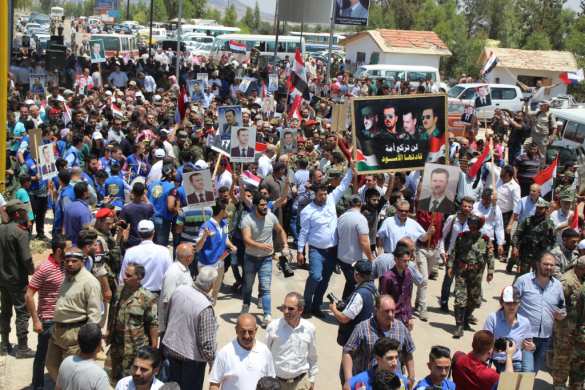 Большое событие в Сирии: В исламистском «котле» славили Путина и танцевали с российскими военными (ФОТО) | Русская весна