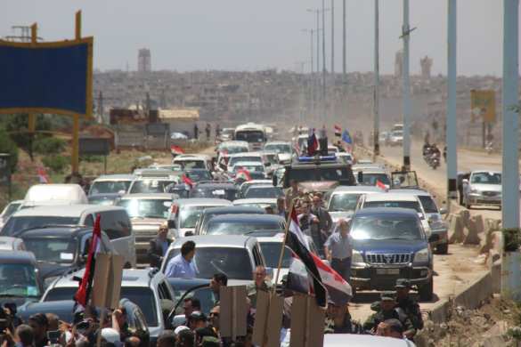 Большое событие в Сирии: В исламистском «котле» славили Путина и танцевали с российскими военными (ФОТО) | Русская весна