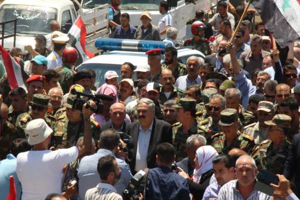 Большое событие в Сирии: В исламистском «котле» славили Путина и танцевали с российскими военными (ФОТО) | Русская весна