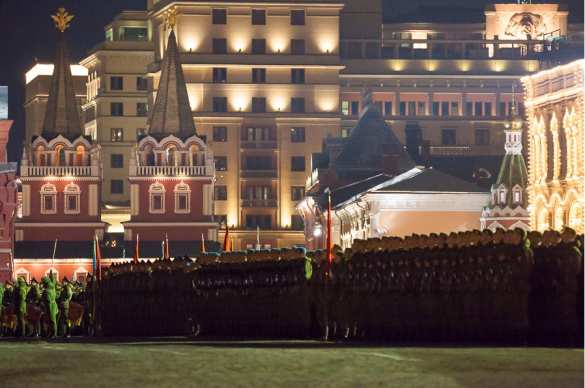 Ночная репетиция Парада Победы на Красной площади (ФОТОРЕПОРТАЖ) | Русская весна
