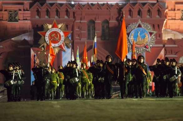 Ночная репетиция Парада Победы на Красной площади (ФОТОРЕПОРТАЖ) | Русская весна