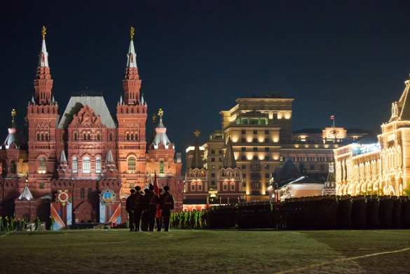 Ночная репетиция Парада Победы на Красной площади (ФОТОРЕПОРТАЖ) | Русская весна