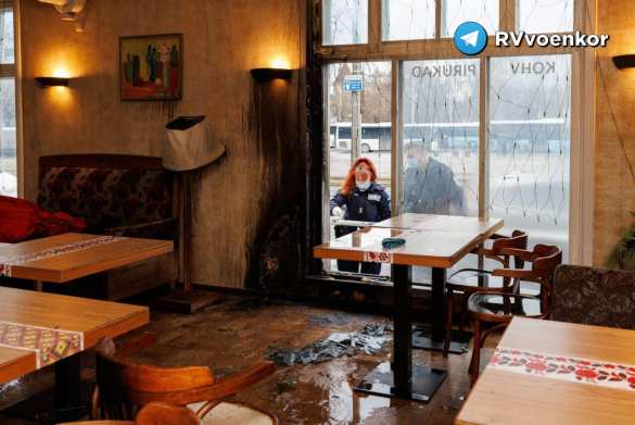 В Таллине ночью «враги» подожгли ресторан Slava Ukraina (ФОТО) | Русская весна