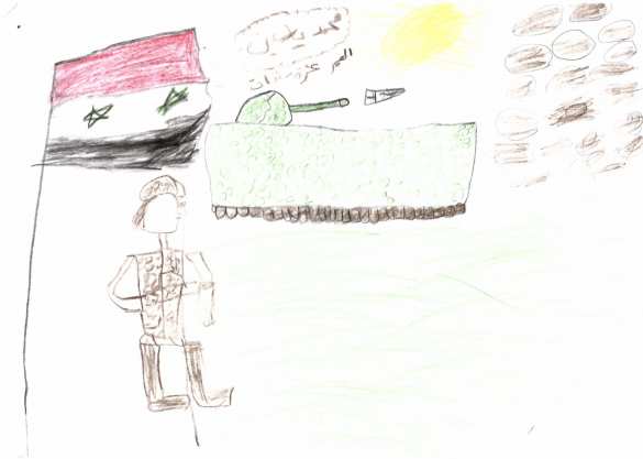 Трогательные кадры: Дети Сирии отправили рисунки солдатам в Дейр эз-Зор (ФОТО) | Русская весна