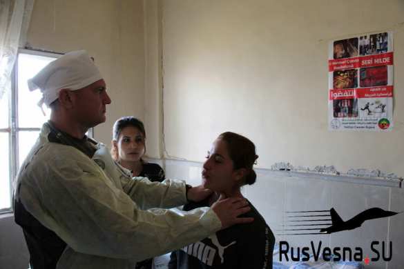 «Люди в белом»: Особый отряд армии России прибыл на север Сирии (ФОТО, ВИДЕО) | Русская весна