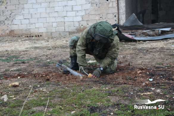 Борцы со смертью и «подарки шайтана»: Русские сапёры в Алеппо — фоторепортаж «Русской Весны» | Русская весна