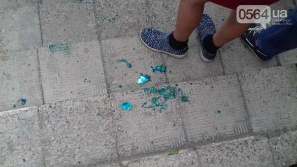 В Кривом Роге Саакашвили атаковали яйцом, начиненном зеленкой (+ВИДЕО, ФОТО) | Русская весна