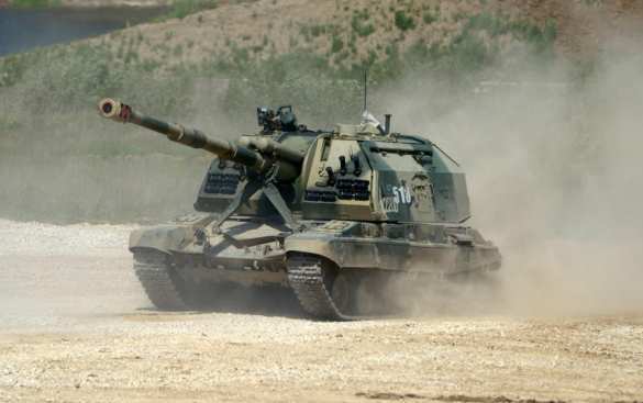 Самоходная артиллерийская установка «Мста-С» «Армия-2015»: Россия показала свою мощь (ФОТО+ВИДЕО) | Русская весна