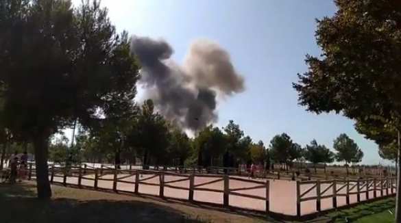 Истребитель Eurofighter разбился в Испании, пилот погиб (ФОТО, ВИДЕО) | Русская весна