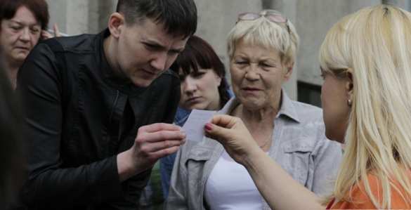 Савченко в оккупированном Славянске пообещала «сгореть» (ФОТО, ВИДЕО) | Русская весна