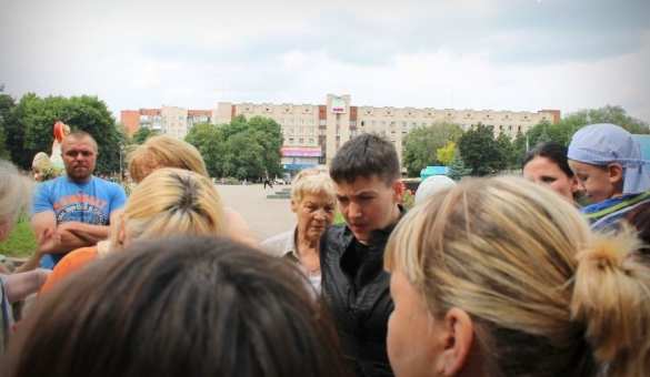 Савченко в оккупированном Славянске пообещала «сгореть» (ФОТО, ВИДЕО) | Русская весна