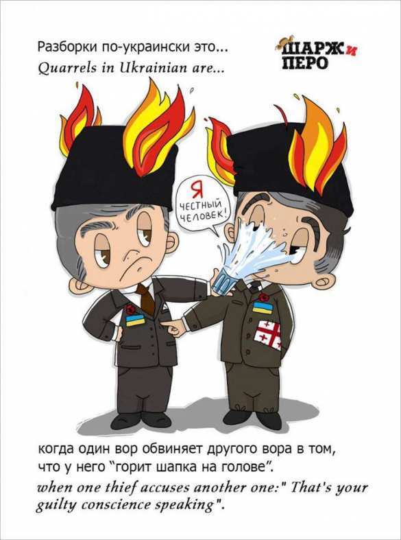 Это наша страна, и мы ее очистим от воров: Саакашвили прокомментировал видео конфликта с Аваковым (ФОТО) | Русская весна