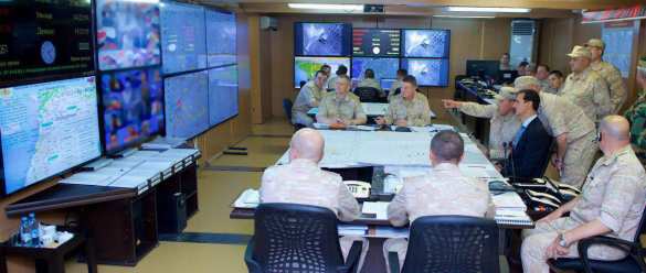 База ВКС Хмеймим: Штаб, бронетехника, авиация и Башар Асад — полный репортаж (ВИДЕО, ФОТО) | Русская весна