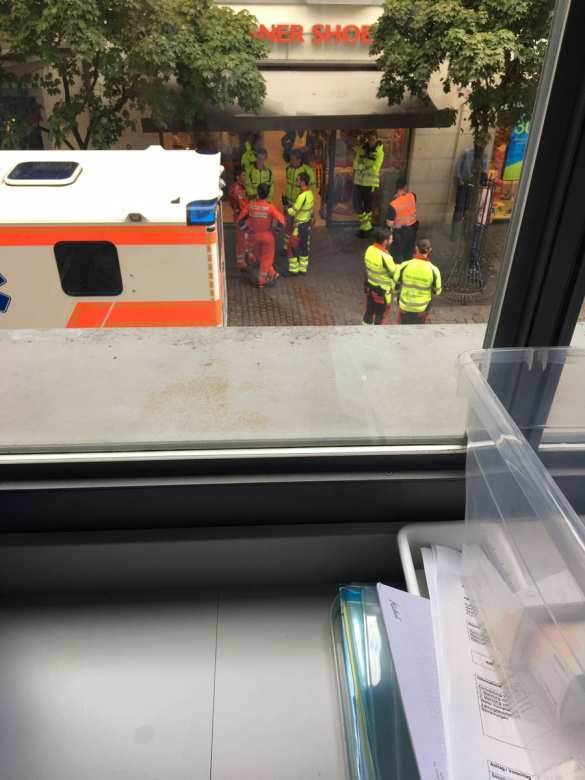 СРОЧНО: В Швейцарии преступник с бензопилой напал на прохожих, есть раненые (+ВИДЕО, ФОТО) | Русская весна