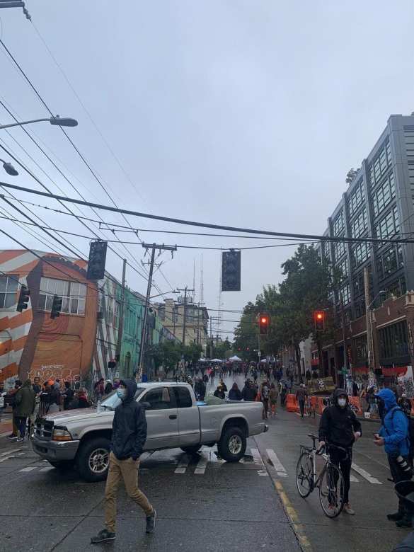 Настоящий майдан на родине майданов: в Сиэтле создана «зона, свободная от власти США» (ФОТО) | Русская весна