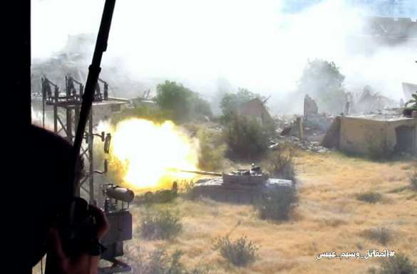 Котёл под Дамаском: Танковый удар Армии Сирии ставит боевиков в критическое положение (+ФОТО, ВИДЕО) | Русская весна