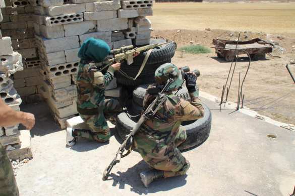 Плохие новости для ИГИЛ: Сирийские вдовы-снайперы начинают охоту на террористов — репортаж РВ (ФОТО) | Русская весна