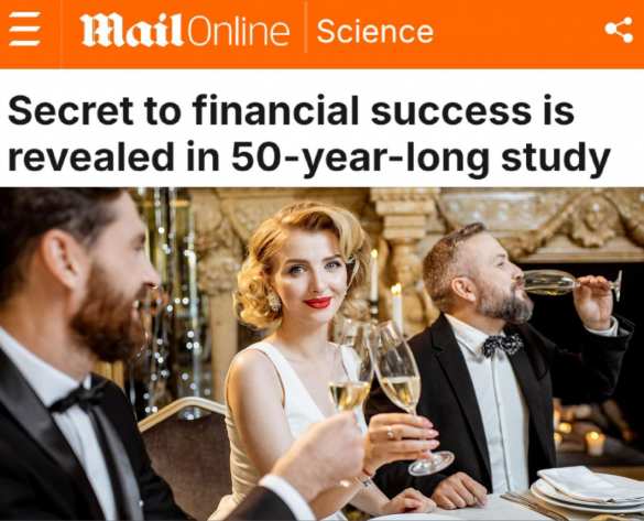 Секрет финансового успеха раскрыт в ходе 50-летнего исследования | Русская весна