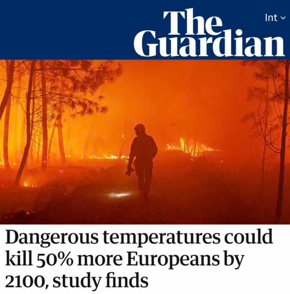 Запад может не дожить до конца века из-за аномальной жары | Русская весна