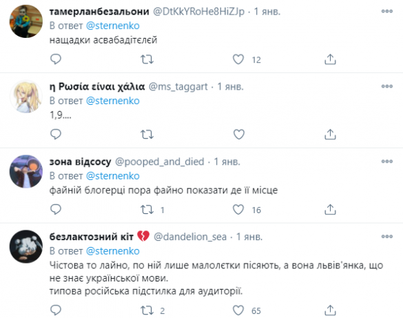 Неонацисты атаковали львовскую блогершу за поздравление России с Новым годом (ФОТО) | Русская весна