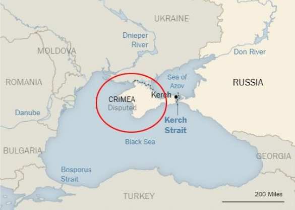 И снова зрада: New York Times показала карту Украины, на которой Крым — спорная территория (ФОТО) | Русская весна