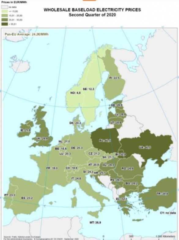 Сомнительное достижение: Украина удерживает лидерство в Европе по стоимости электроэнергии | Русская весна