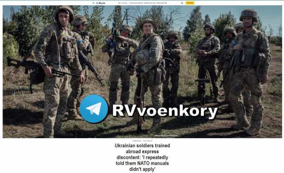 Военные ВСУ разочарованы обучением инструкторами НАТО — Le Monde | Русская весна