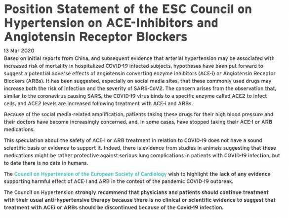 Смертельно опасное лечение: рекомендации для сердечников и гипертоников из-за коронавируса | Русская весна
