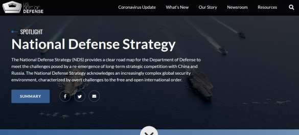 Глава Пентагона назвал Россию стратегическим соперником | Русская весна