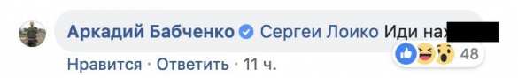 «Иди ты!» — диванные герои Бабченко и Лойко поругались из-за Усика (ФОТО) | Русская весна