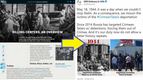 Украинское посольство выдало фото из музея Холокоста за депортацию крымских татар | Русская весна
