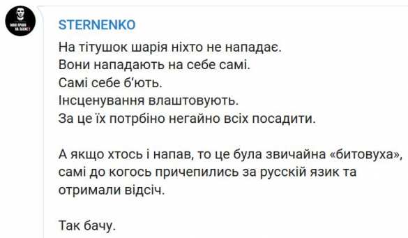 Неонацист-убийца Стерненко рассказал, кто нападает на активистов Шария | Русская весна