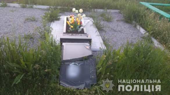 Пугающая Украина: дети устроили погром на кладбище в Харьковской области (ФОТО) | Русская весна