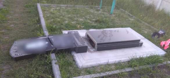 Пугающая Украина: дети устроили погром на кладбище в Харьковской области (ФОТО) | Русская весна