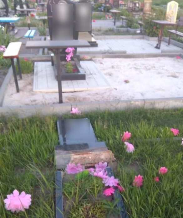 Пугающая Украина: дети устроили погром на кладбище в Харьковской области (ФОТО) | Русская весна