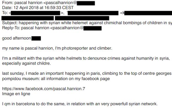 «Белые каски» пытались «завербовать» основателя Pink Floyd — опубликованы доказательства (ДОКУМЕНТ) | Русская весна